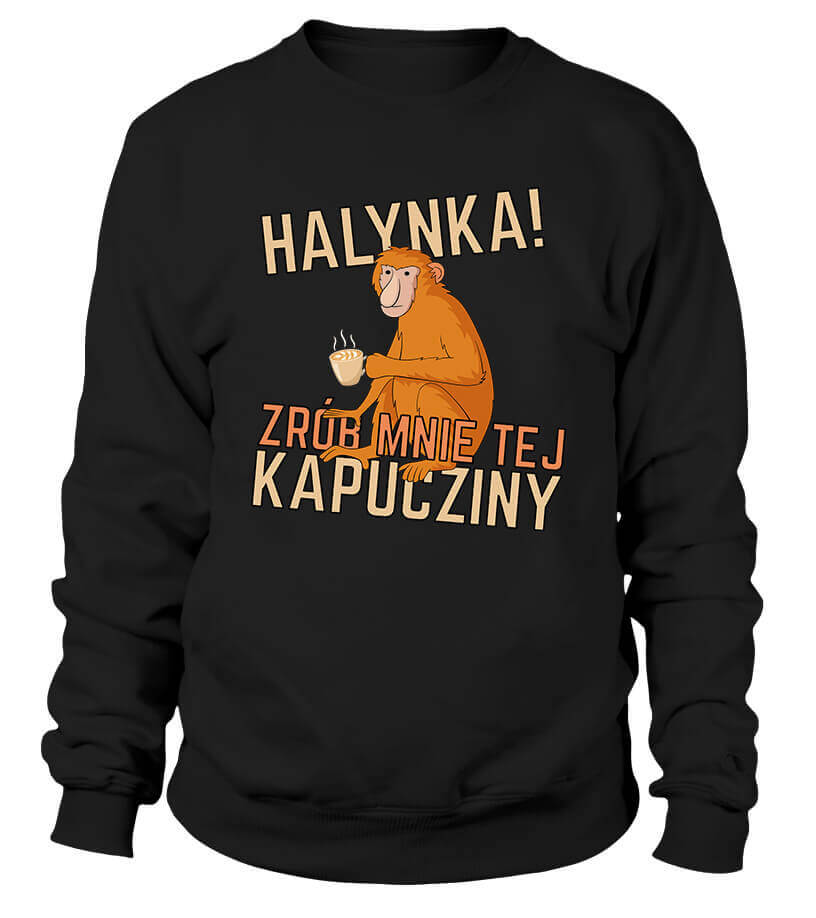 Pánská Mikina Halynka Kapučína! S Černá Dárek pro manžela tatínka chlapa pro ni