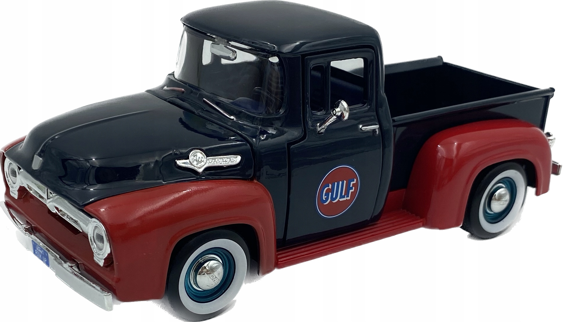 Ford F-100 Pickup 1956 Gulf 1:24 Motormax 79647