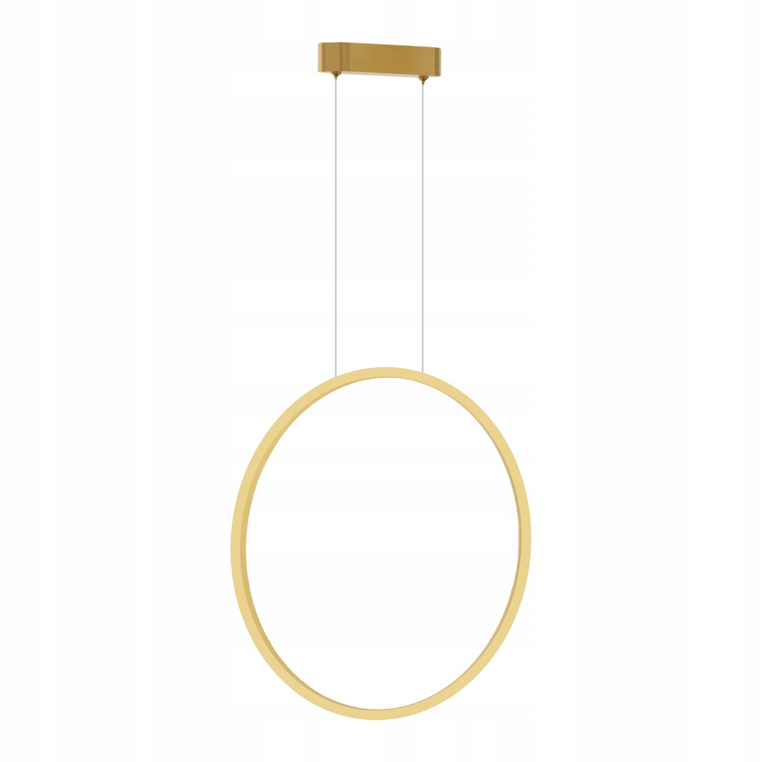 Závesná lampa s krúžkom Milagro Saturno Zlatá 28W Led Neutrálna IP44