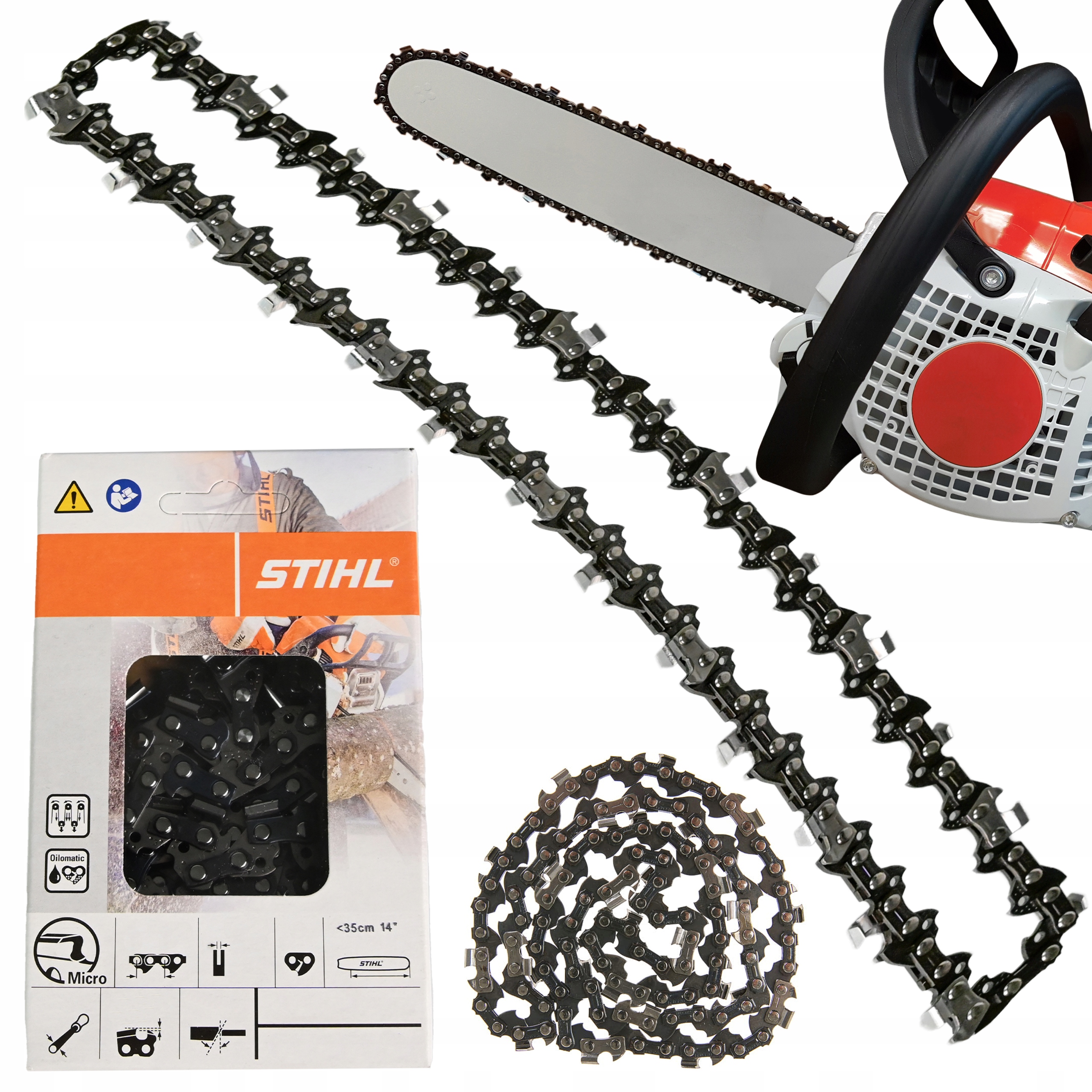 ŁAŃCUCH DO PIŁY PILARKI STIHL 0,325 1,5MM 72 OGNIW