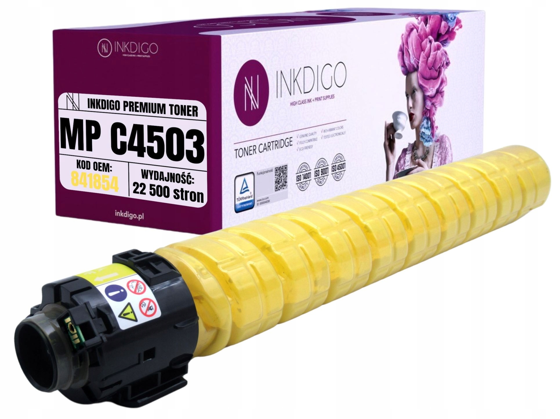 Náhradní toner 841854 pro tiskárny Ricoh Aficio Mp C4503 C5503 C6003