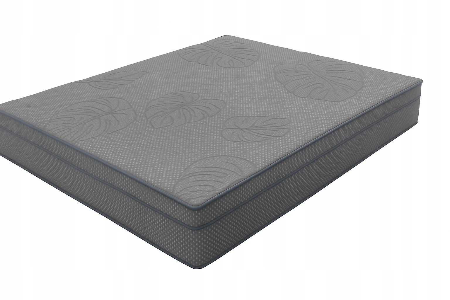 80x200 Stabilný penový matrac 9 zón Sogno 24 cm sivý Premium