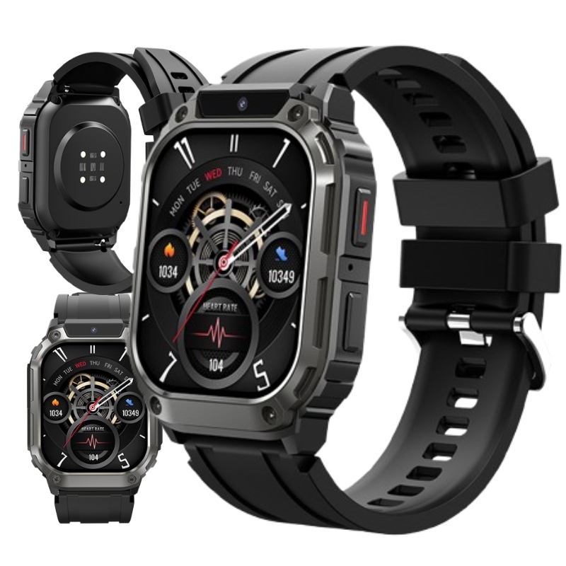 Smartwatch Hodinky Watch Gps Čierne Amoled Rozhovory Pro Športové Pl Menu Gt