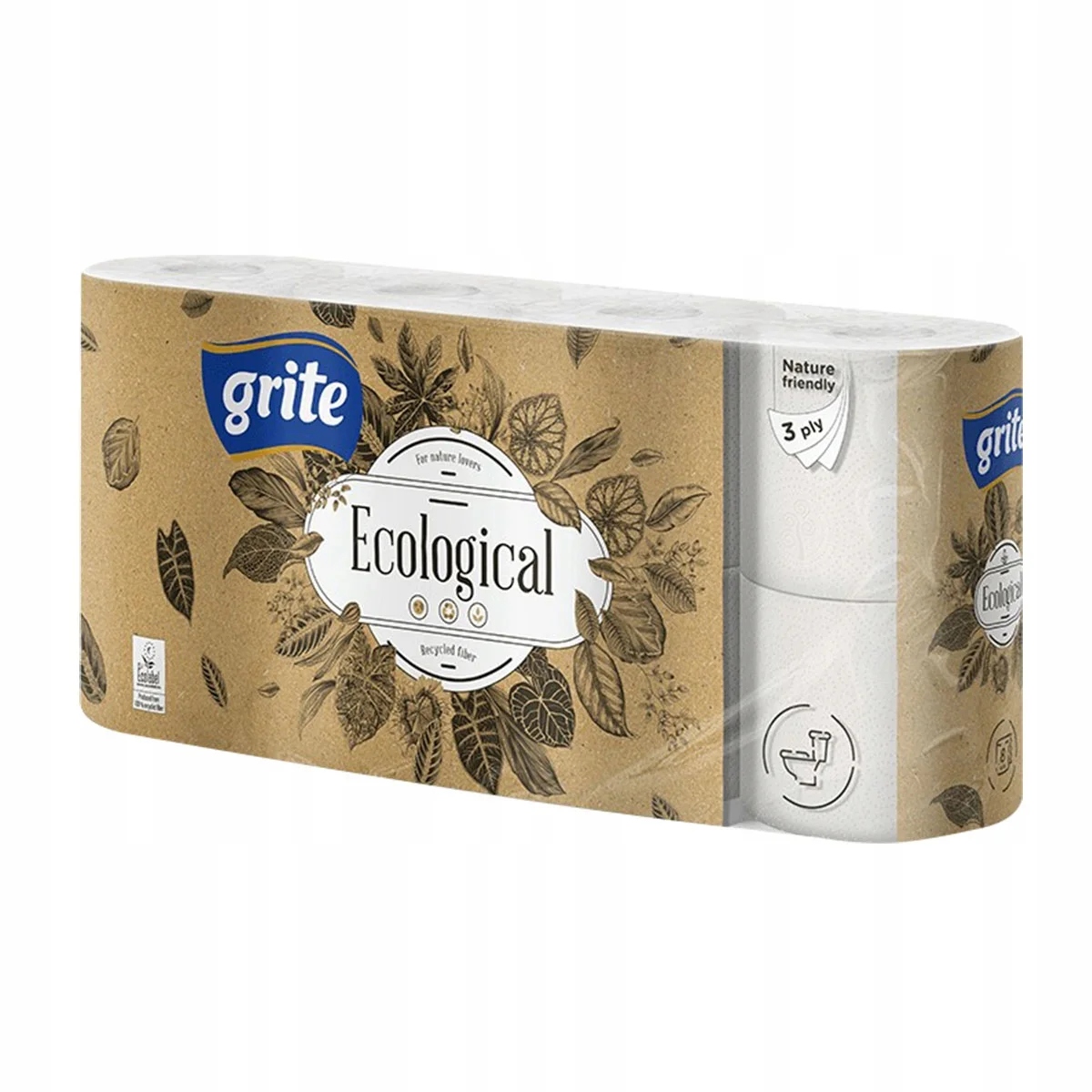 PAPIER TOALETOWY ECOLOGICAL 3W MAKULATURA