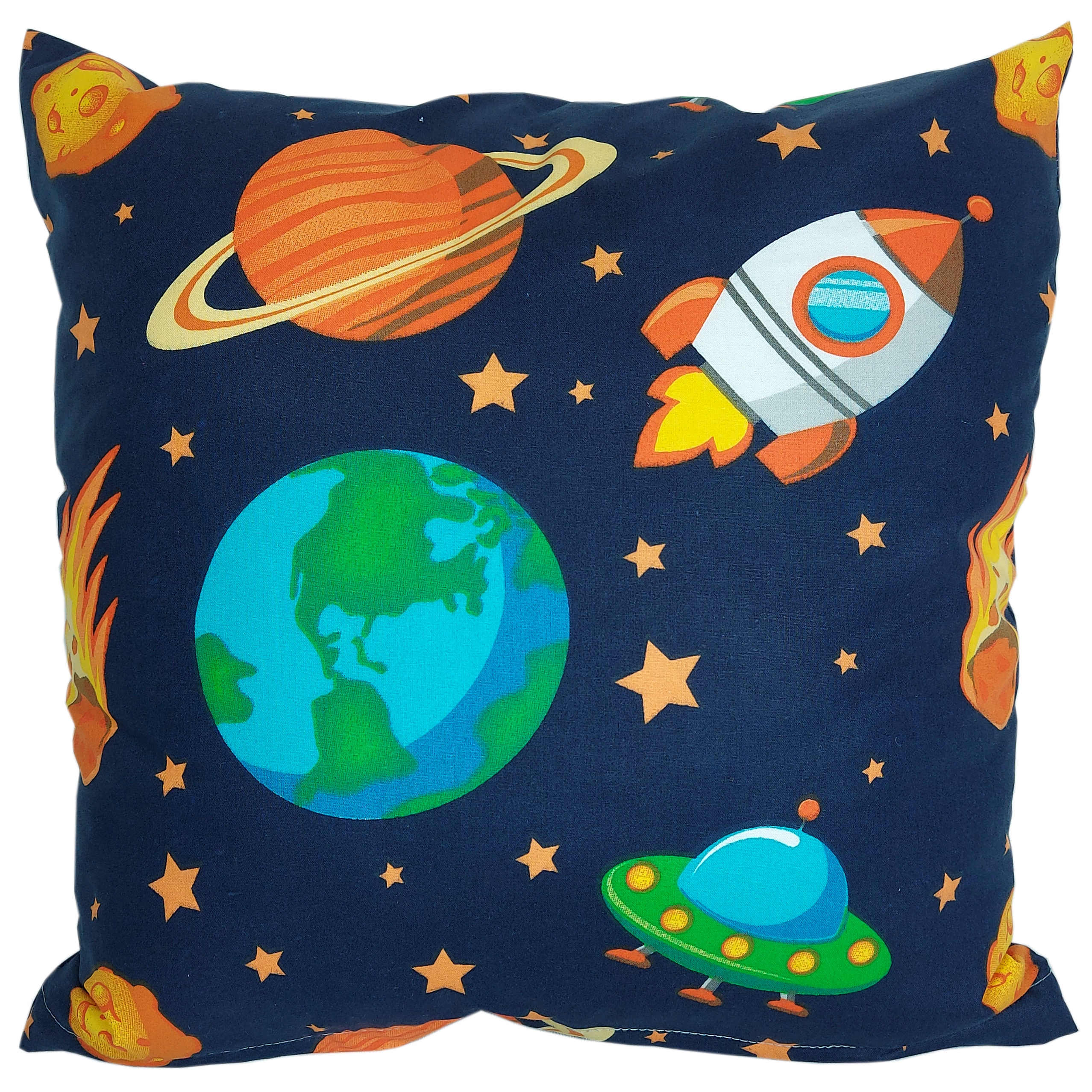 

Poszewka na jaśka poduszkę 45x45 Kosmos Rakieta