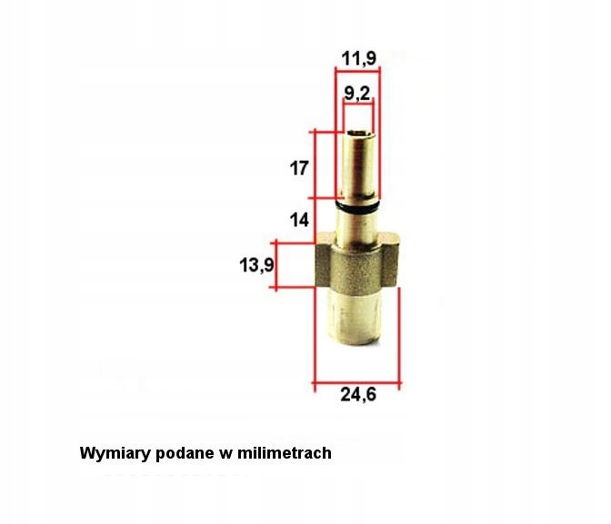 LANCA KĄTOWA DYSZA DO BLACK&DECKER MACALLISTER Marka Espero