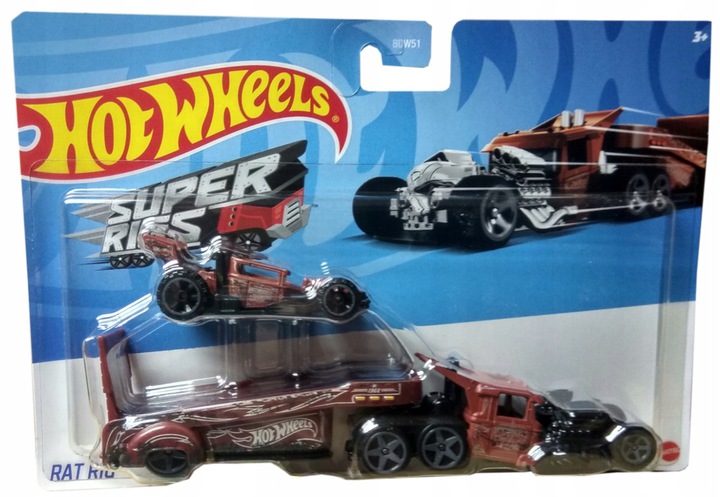 

Hot Wheels Ciężarówka Samochód Rat Rig HDT05