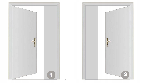 DRZWI DWUSKRZYDŁOWE FIESTA Rodzaj rozwierane