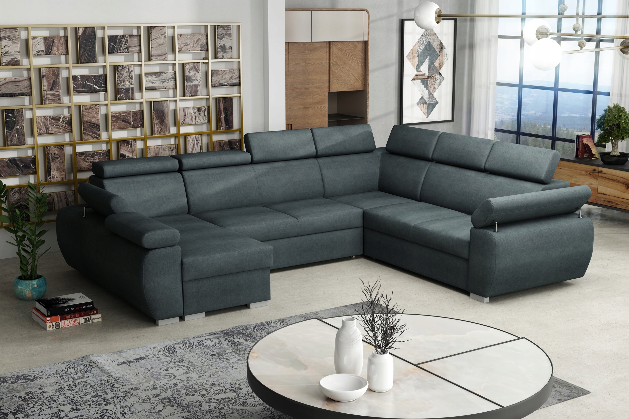 Narożnik PORTLAND III nowoczesna elegancka kanapa Marka Solo Meble