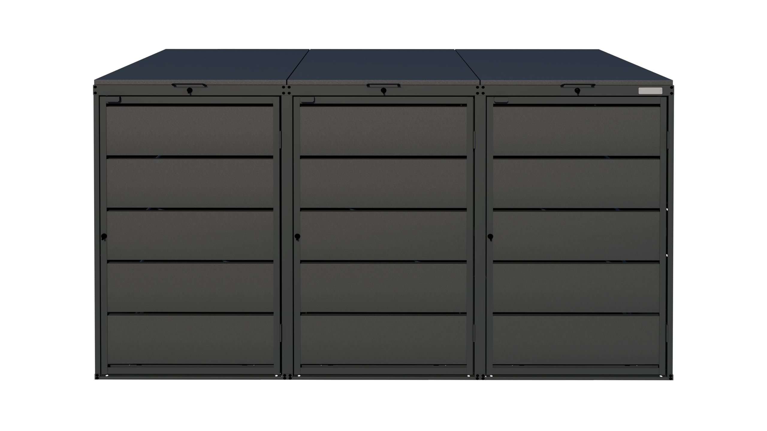 OBUDOWA, ZABUDOWA KOSZA NA ŚMIECI 240L x 3