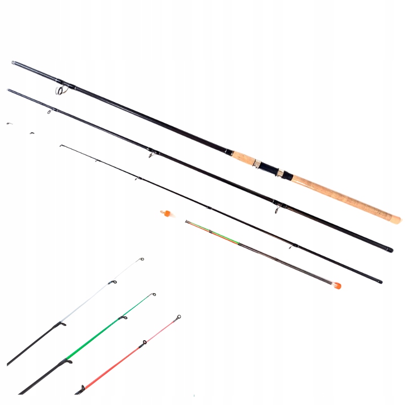 Mocna Wędka Fl Force Active Feeder 360 3,6M 60-150G 3 Składy Na Karpie