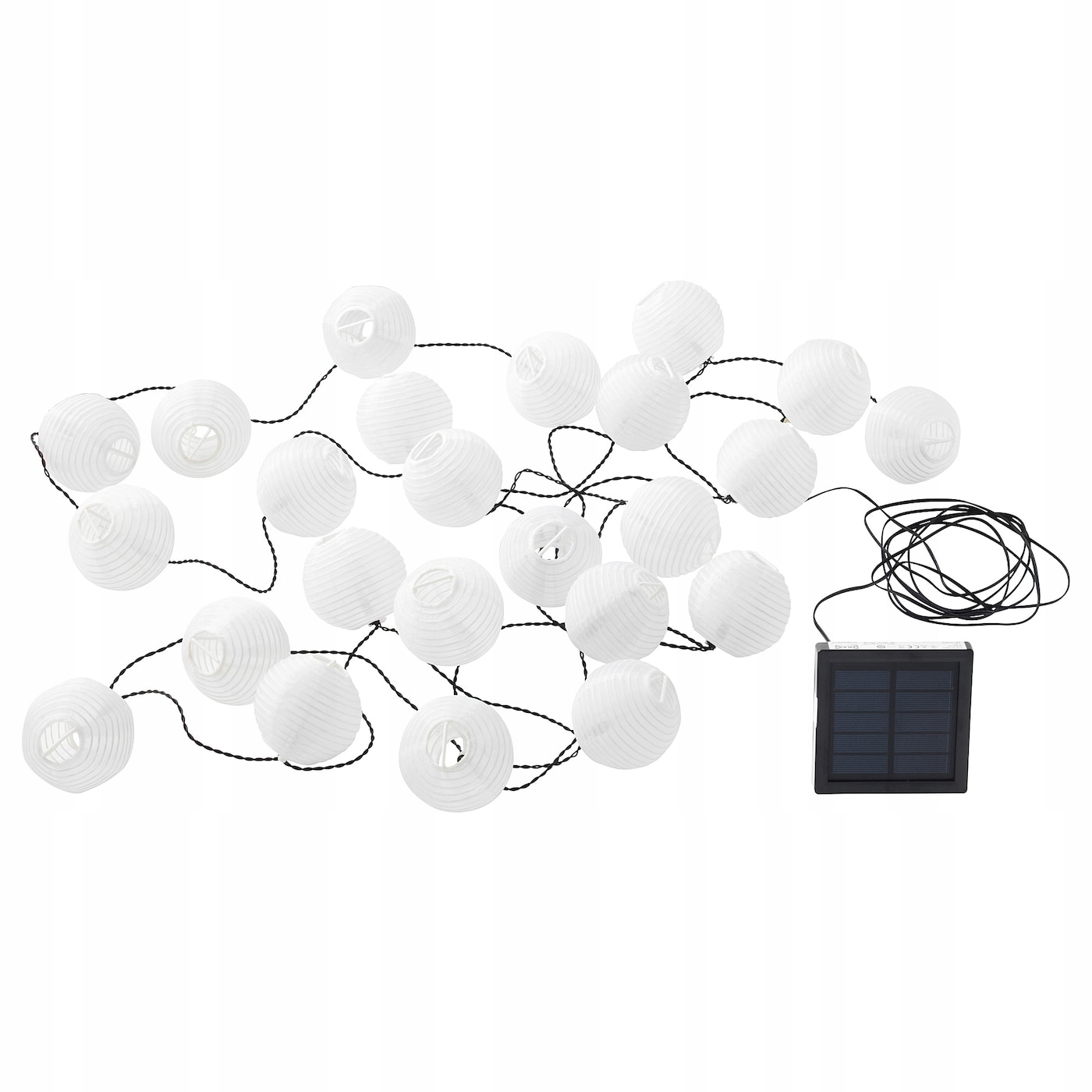 Led girlanda 24 světel pro solární baterii Solarvet