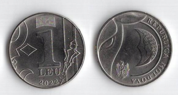 MOŁDAWIA 2022 1 LEU
