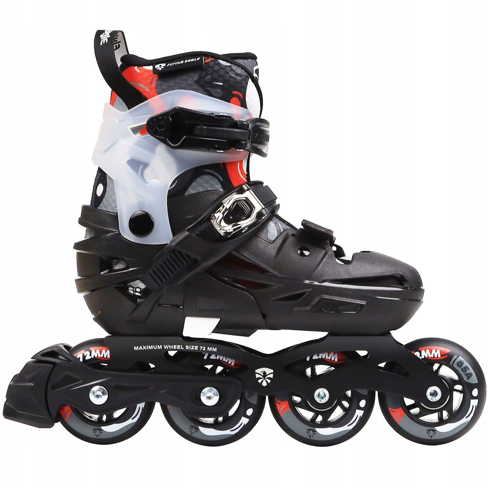 Rolki dla dzieci Rolki Regulowane Flying Eagle S5 pro czarne