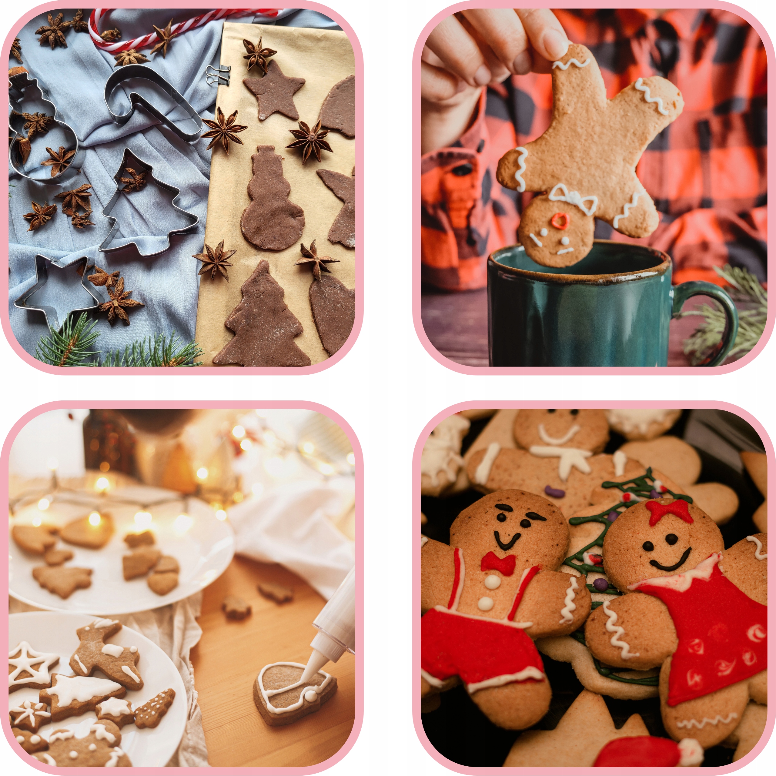 FOREMKA WYKRAWACZ FOREMKI DO PIERNIKÓW CIASTEK CIASTECZEK FORMY ŚWIĄTECZNE Długość (cm) 10