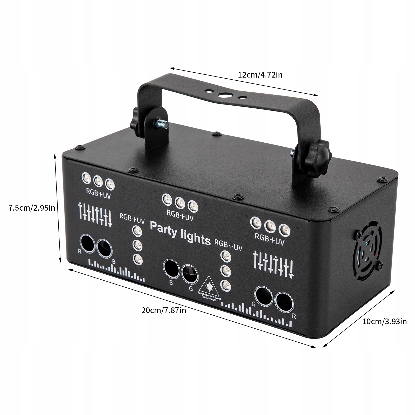 21-okowe oświetlenie sceniczne LED RGB disco 10W Model DJ DISCO LASEROWE OŚWIETLENIE SCENICZNE LED RGB