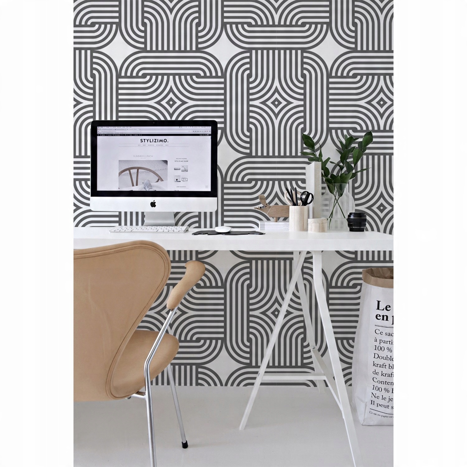 

Fototapeta samoprzylepna Wzór łańcucha 104x70 cm