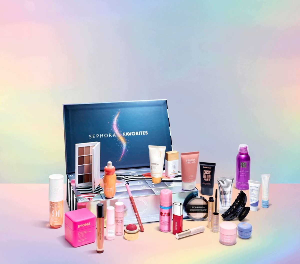 Адвент-календарь Sephora Favorites 2026, 24 средства: уход за лицом, макияж, волосы и ароматы — фото 5