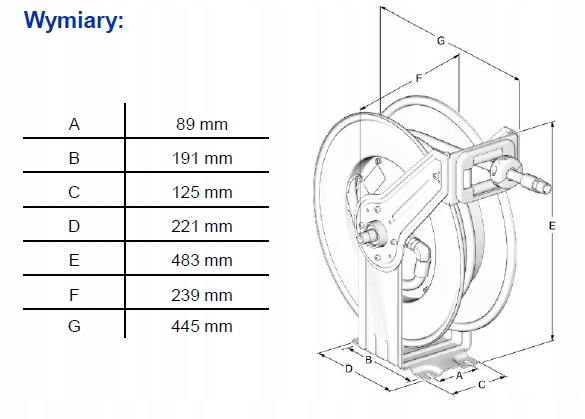 Zwijak automatyczny do AdBlue i DEF płyn agresywny 15M Marka Graco