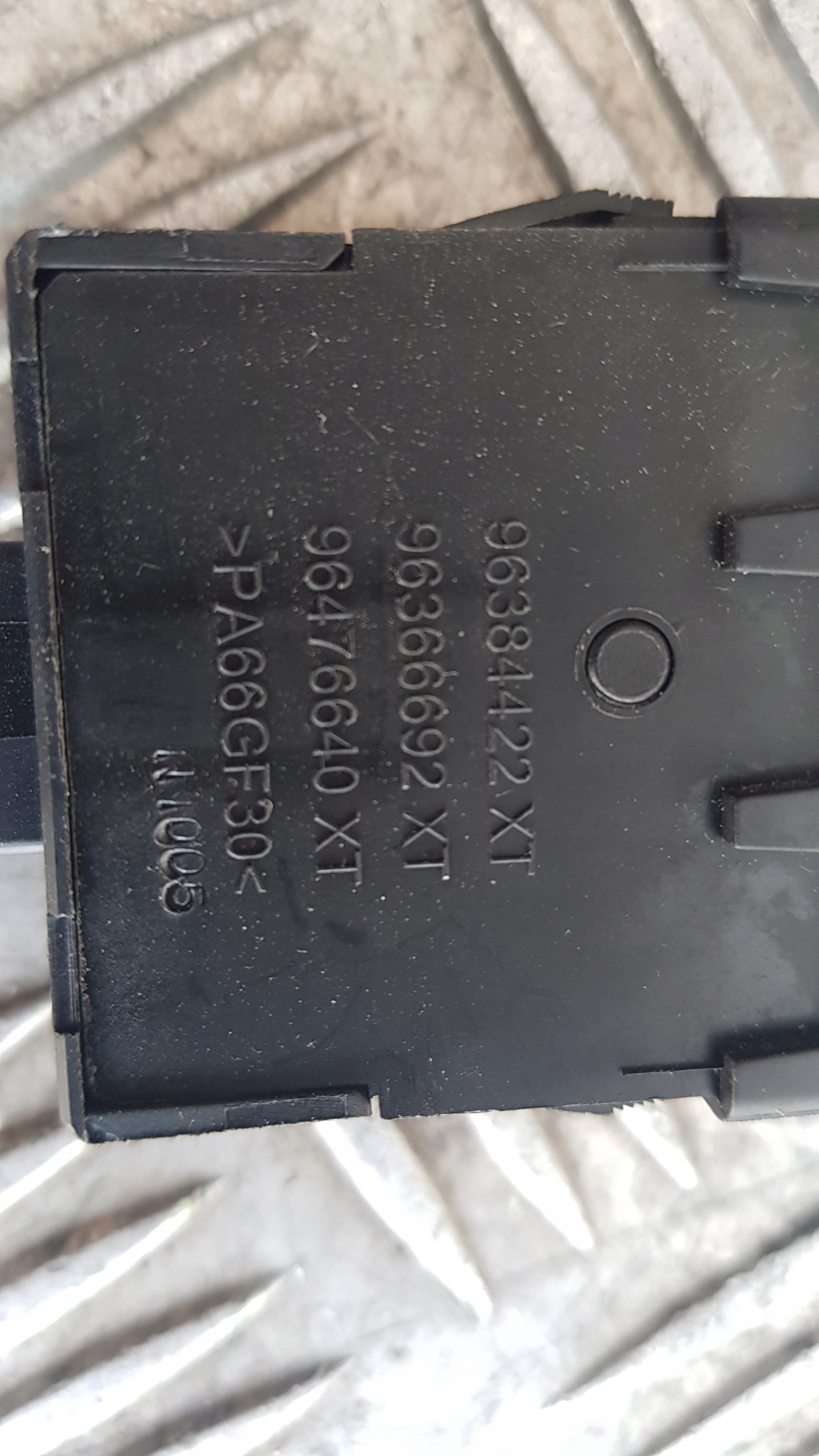 PEUGEOT 207 REGULACJA Livello luci 96384422xt