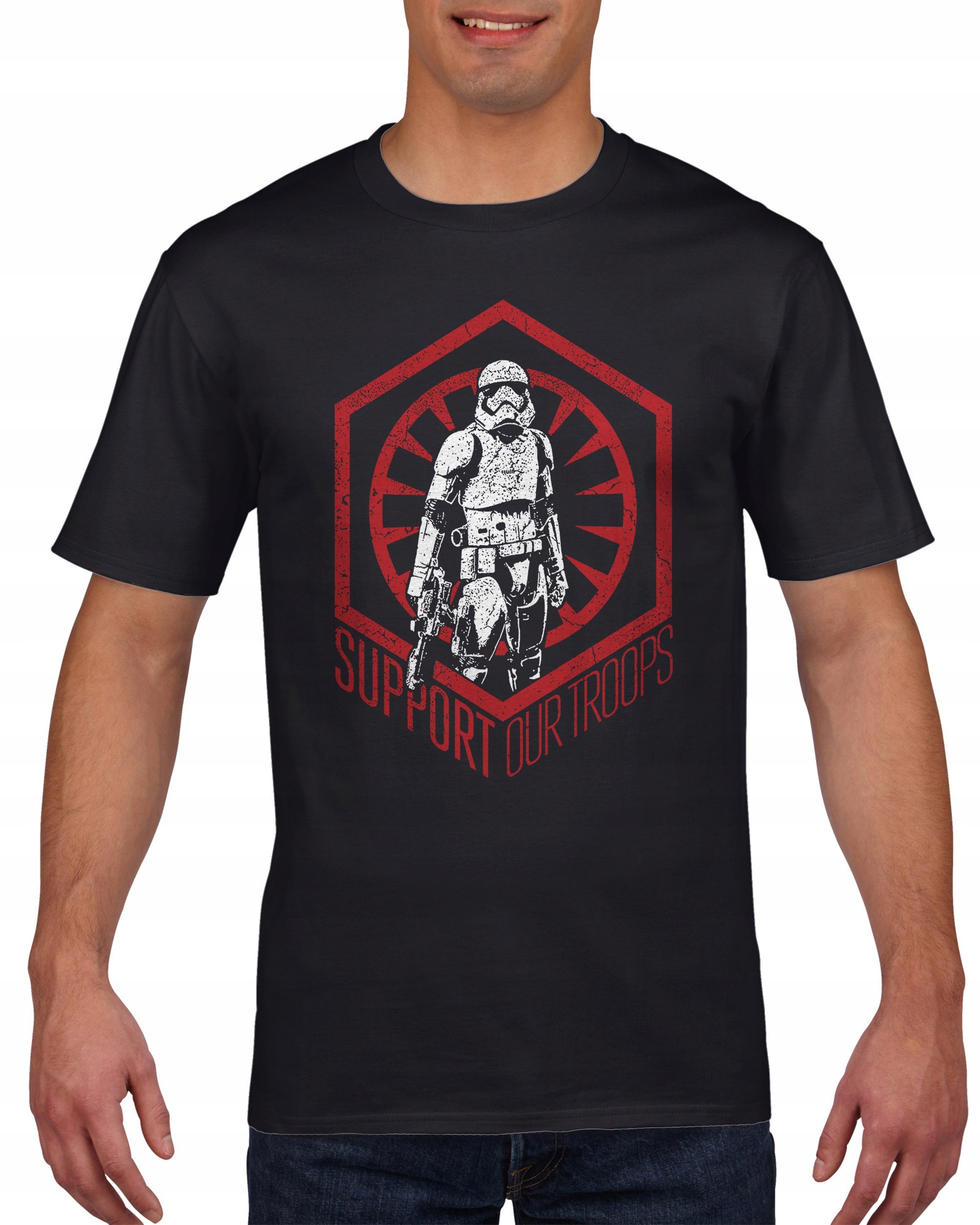 

Koszulka męska Support Our Troops Stormtrooper M
