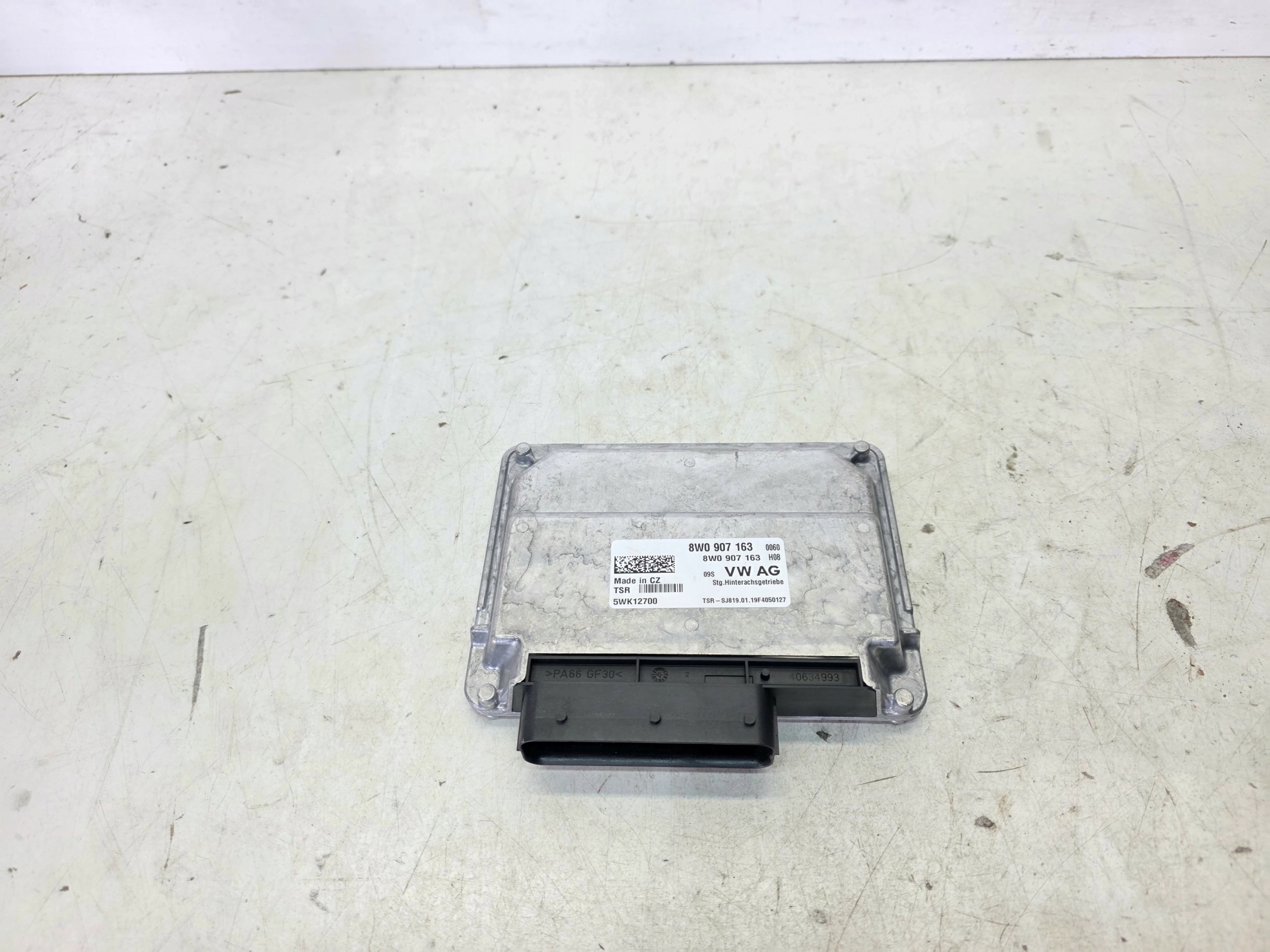 module control unit transmission AUDI A4 A A6 A7 A8 8W0907163