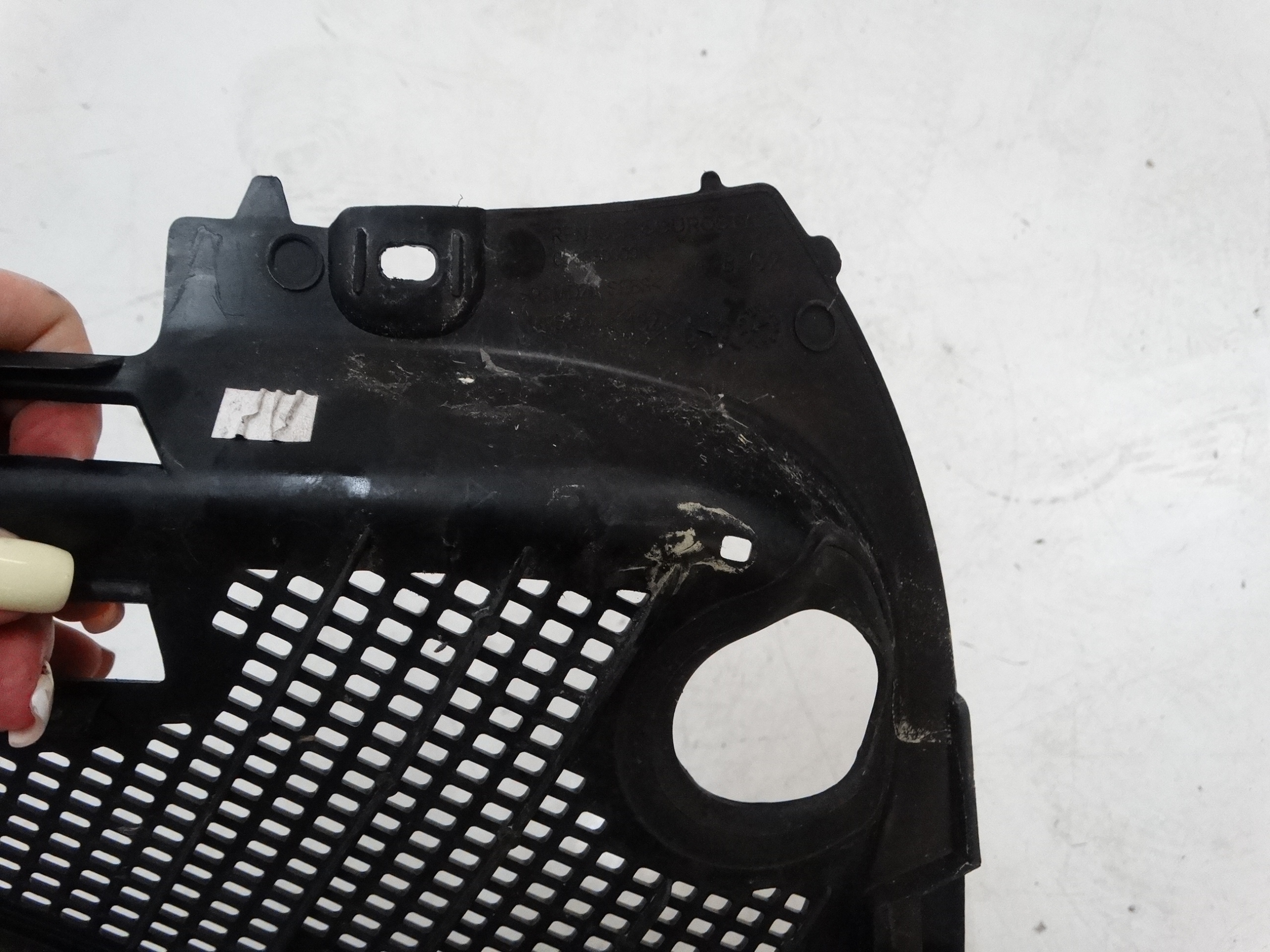 corner under the window left RENAULT SCENIC III MEGANE III 668630009R
