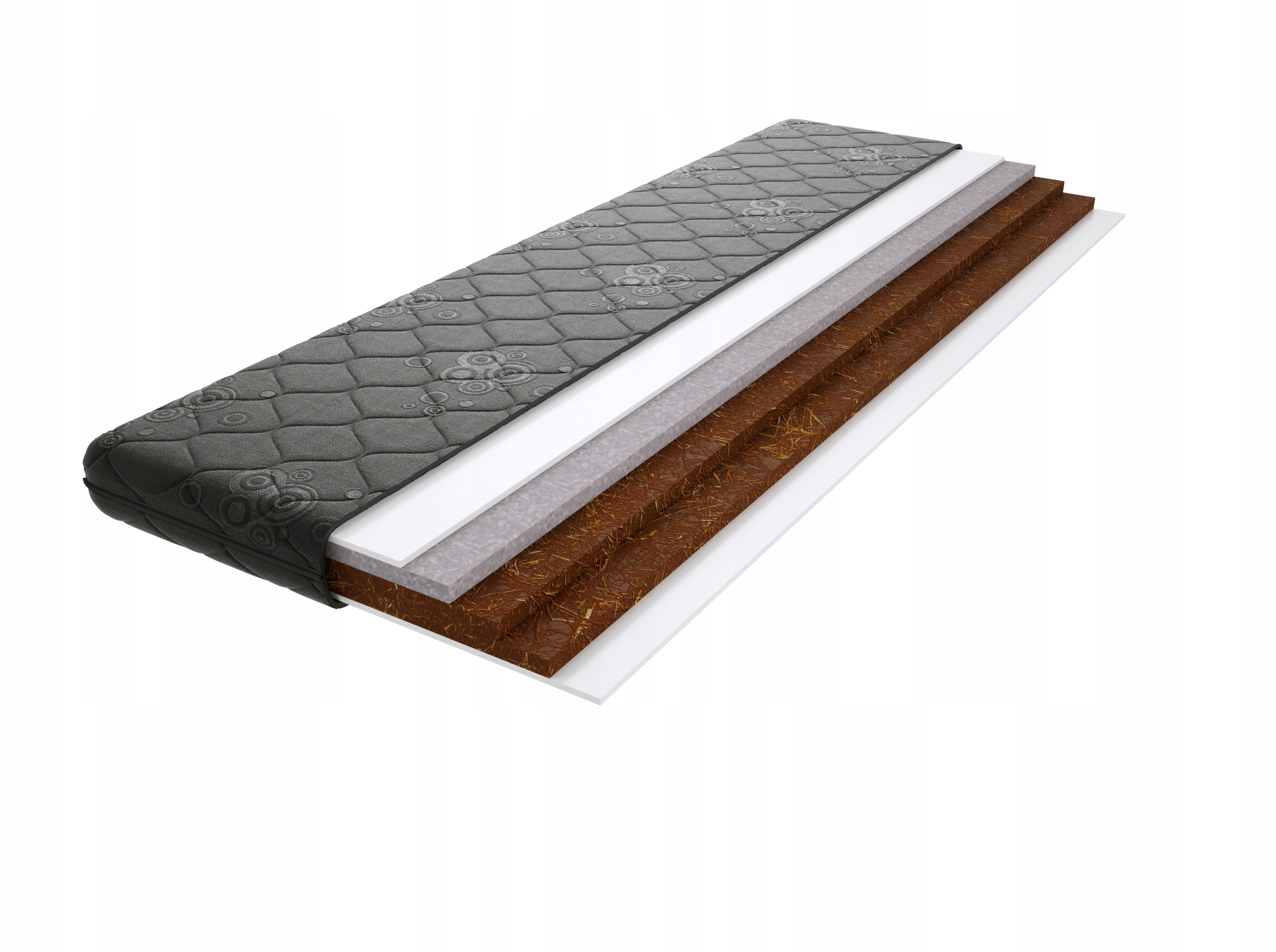 

Nakładka na materac 2x Kokos Koń 120x175 Grafitowa