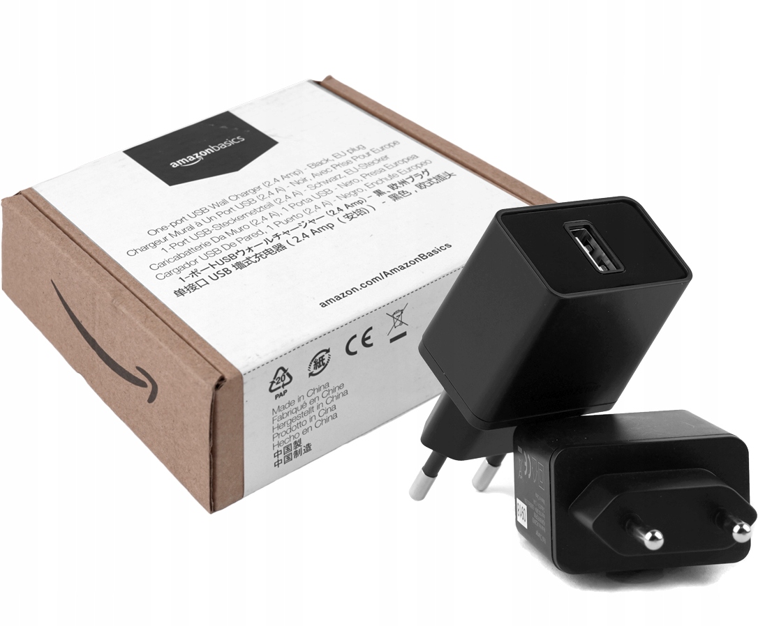 SIECIOWA ŁADOWARKA ZASILACZ TELEFON USB-C USB 2szt Prąd wyjściowy 2400 mA