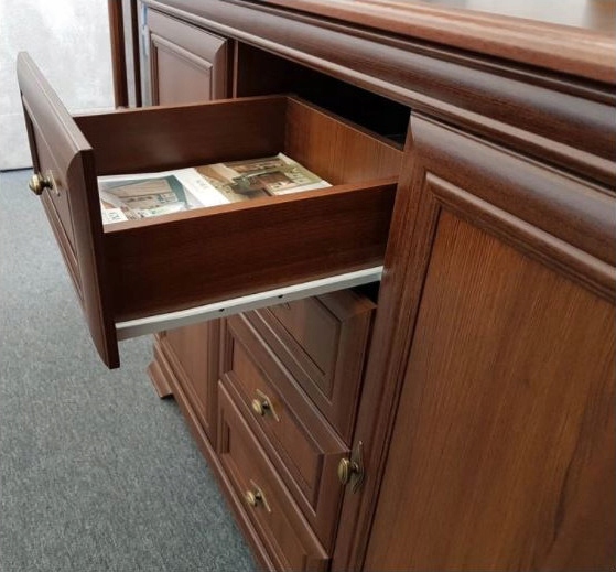 KOMODA KORA KK3 SAMOA KING KLASYCZNA + GRATIS Szerokość mebla 128 cm