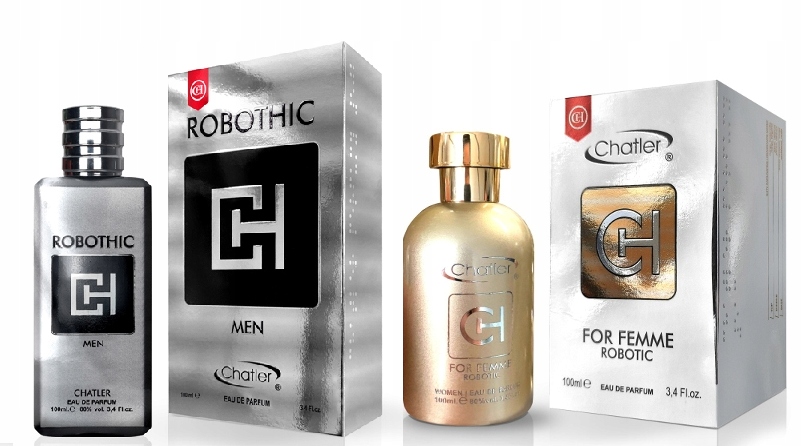 Chatler Robothic Men Women 2x100ml parfémovaná voda