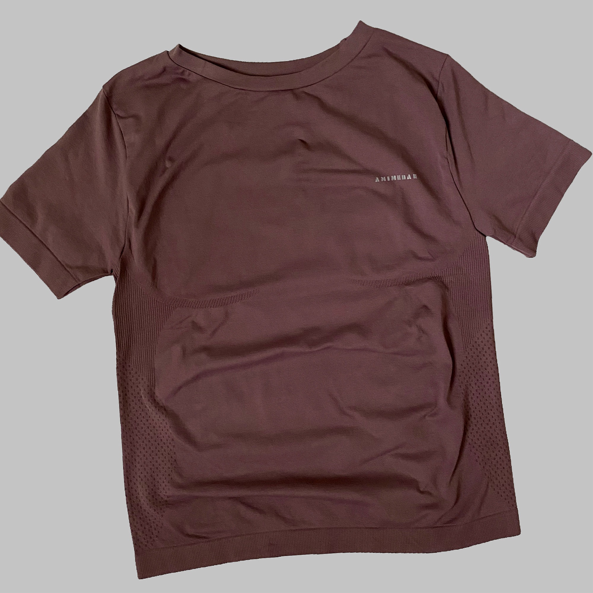 Koszulka Sportowa Treningowa Z Krótkim Rękawem Dusty Pink L 40