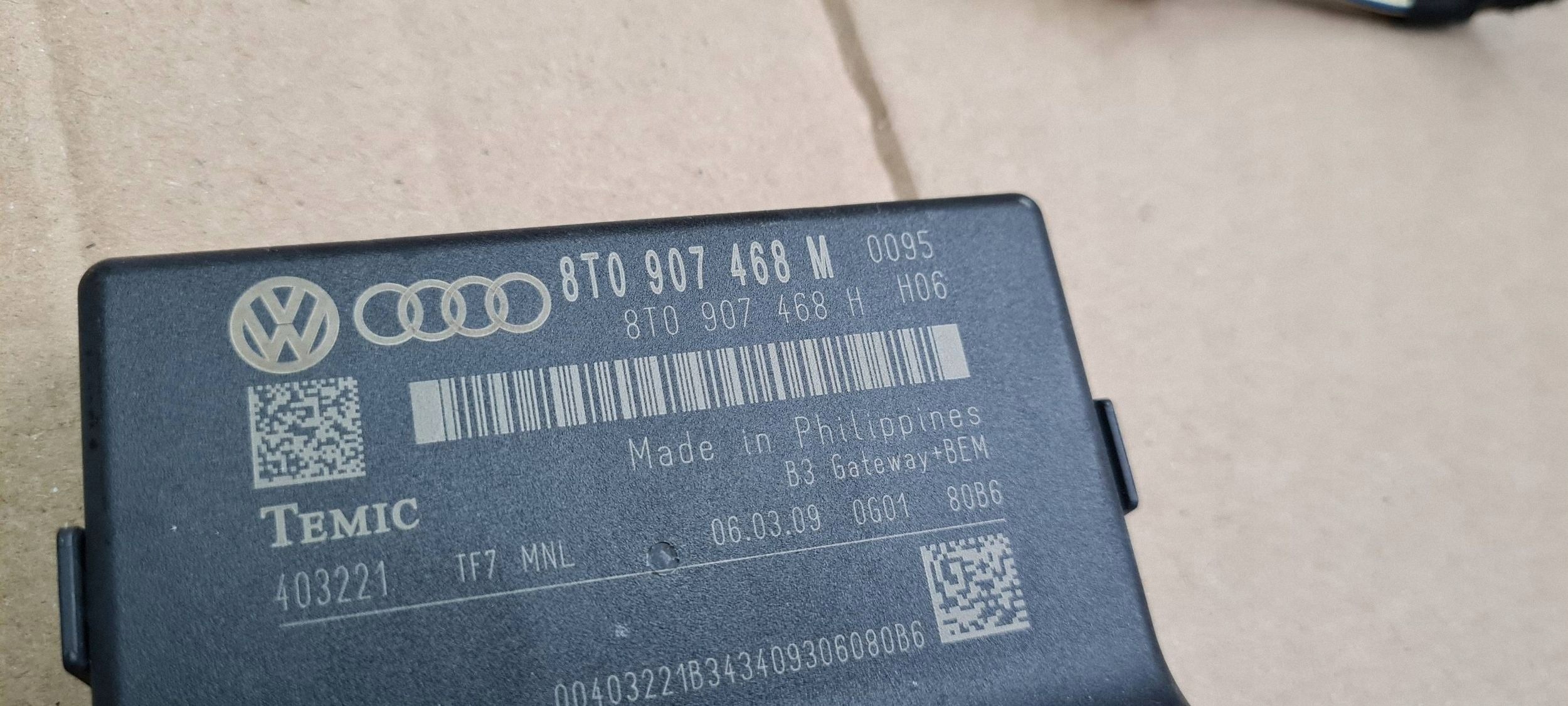 Q5 8R modulo Centralina GATEWAY 8T0907468M A4 B8 A5 Q5