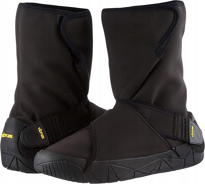Vibram Černé Pánské Sportovní Boty Se Suchým Zipem A Zateplením 43 6DA