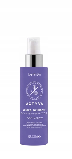 Kemon Colore Brillante Anti-Yellow Booster eliminující žlutý odstín 50 ml