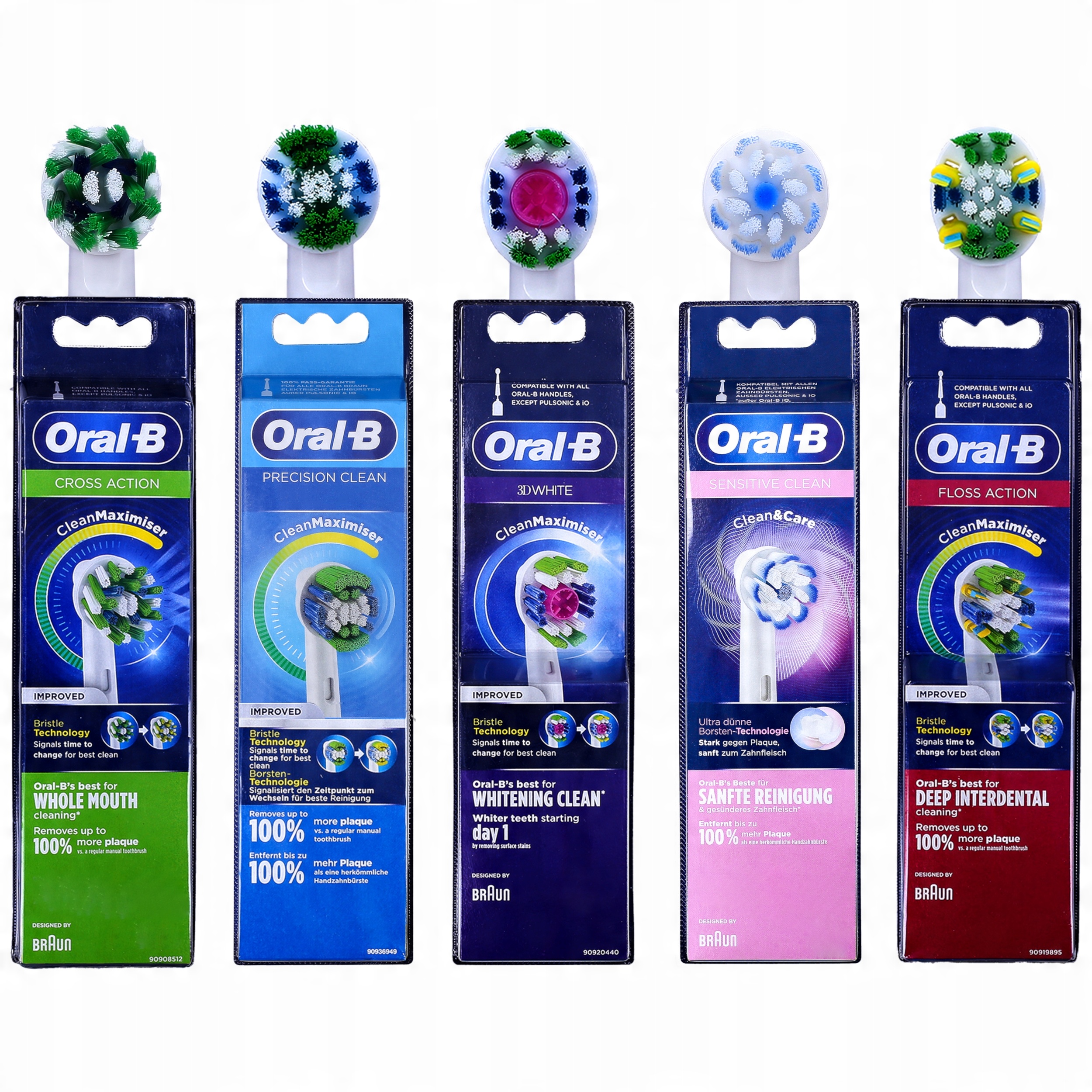 

5X Końcówki Oral-b Cross Precision 3D Ultrathin