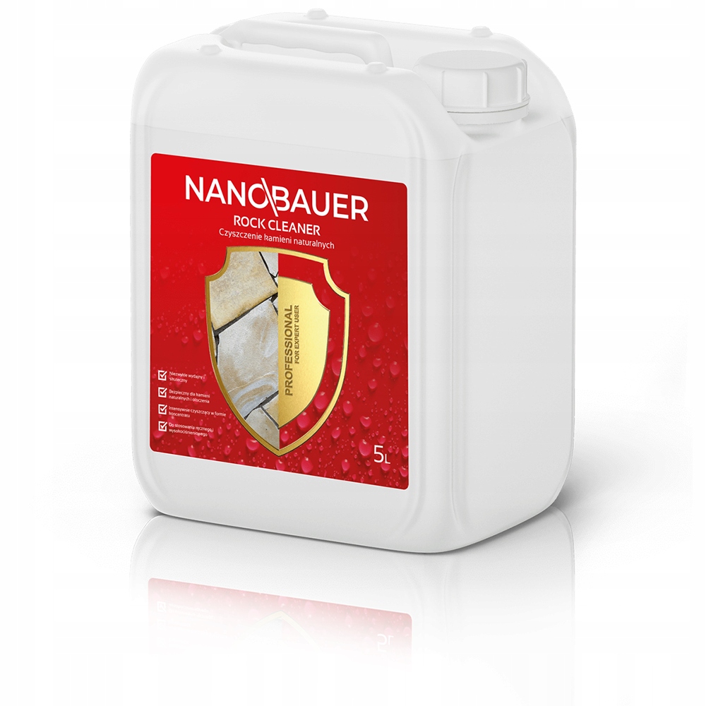 Čisticí přípravek Koncentrát na přírodní kameny Nanobauer 5 l