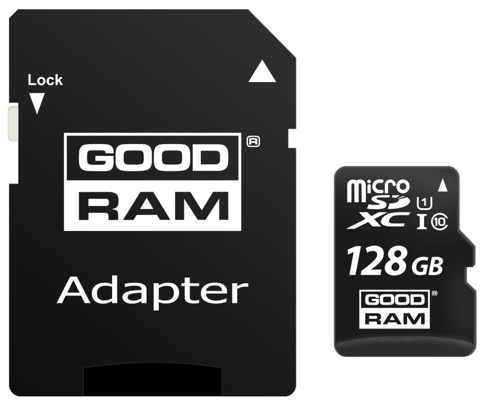 карта ПАМ'ЯТІ GOODRAM MICRO SD UHS-1 128 ГБ 100 МБ/з