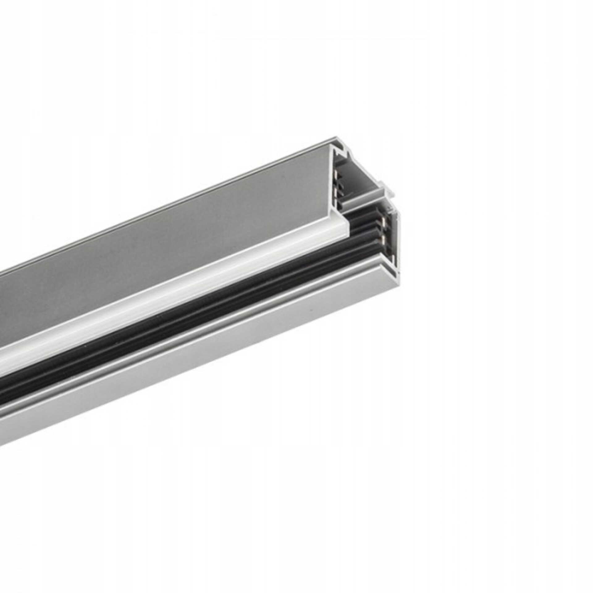 Rendl Eutrac 3m trojokruhová lišta 230V striebornosivá, dĺžka 3 m