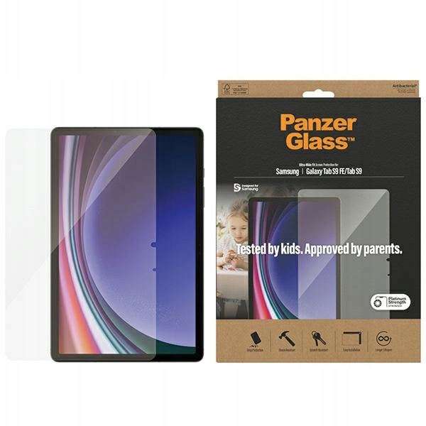 PanzerGlass Ultra-Wide Fit Samsung Tab S9/S9 Fe 7332