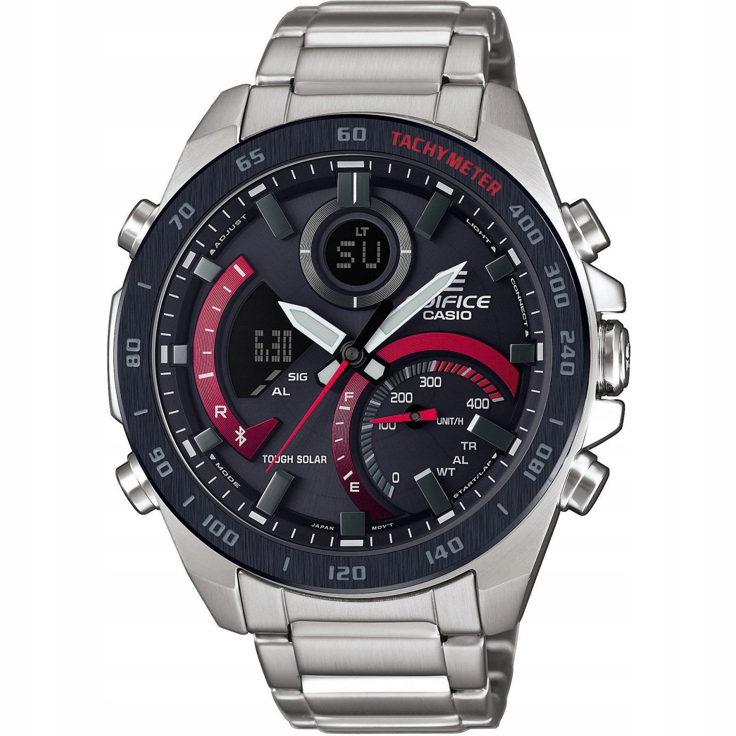 Casio Edifice ECB-900DB-1AER Bluetooth 100m Stříbrný