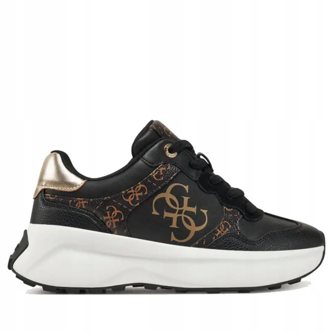 Dámské tenisky Guess Flpluc FAL12 Blkbr Velikost 36, Černé