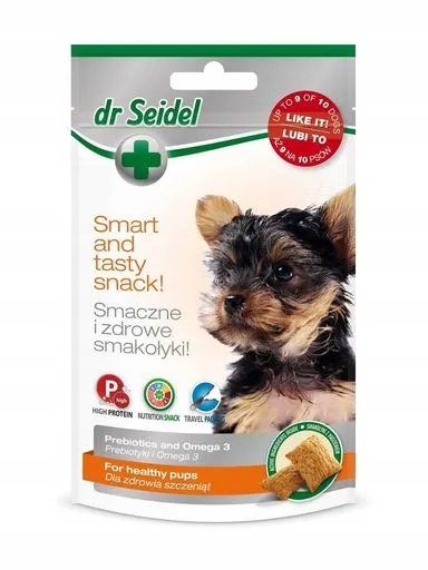 4 x Dr Seidel Pochoutky pro zdraví štěňat 90 g