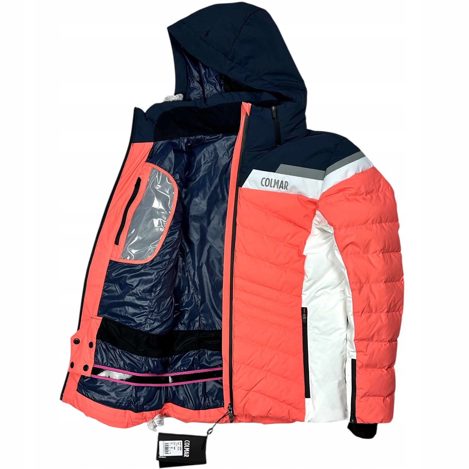 Colmar Avon Puchowa Kurtka Narciarska Damska Pikowana Duck Down Logo r. 36