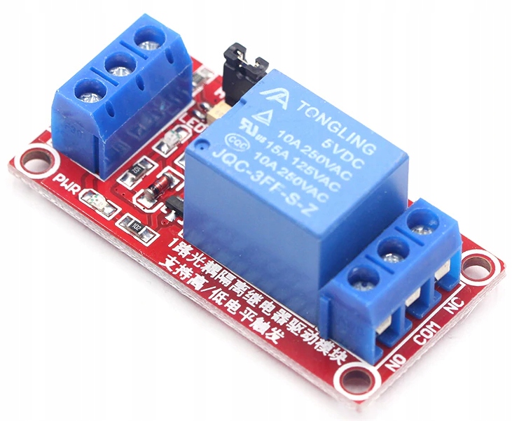 

Przekaźnik 1-kanałowy wysoki/niski H/l 5V Arduino