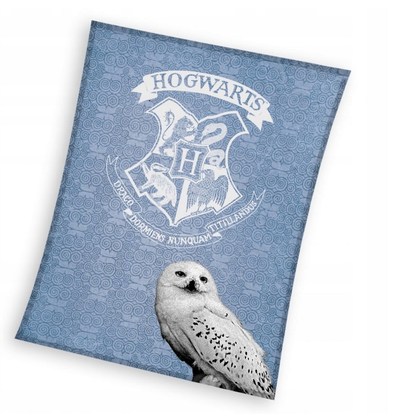 

Koc Kocyk Harry Potter 130x170 Sowa Hedwiga Miękki