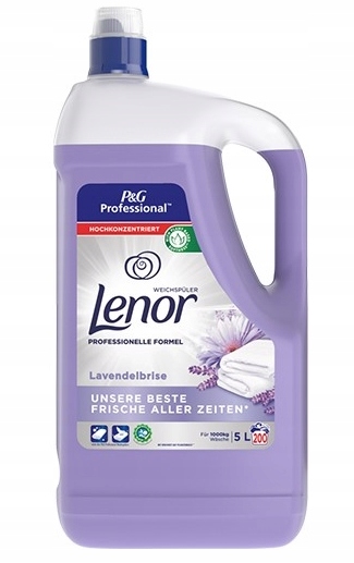 Levně Lenor, Lavendelbriseh, Tekutá aviváž, 5l