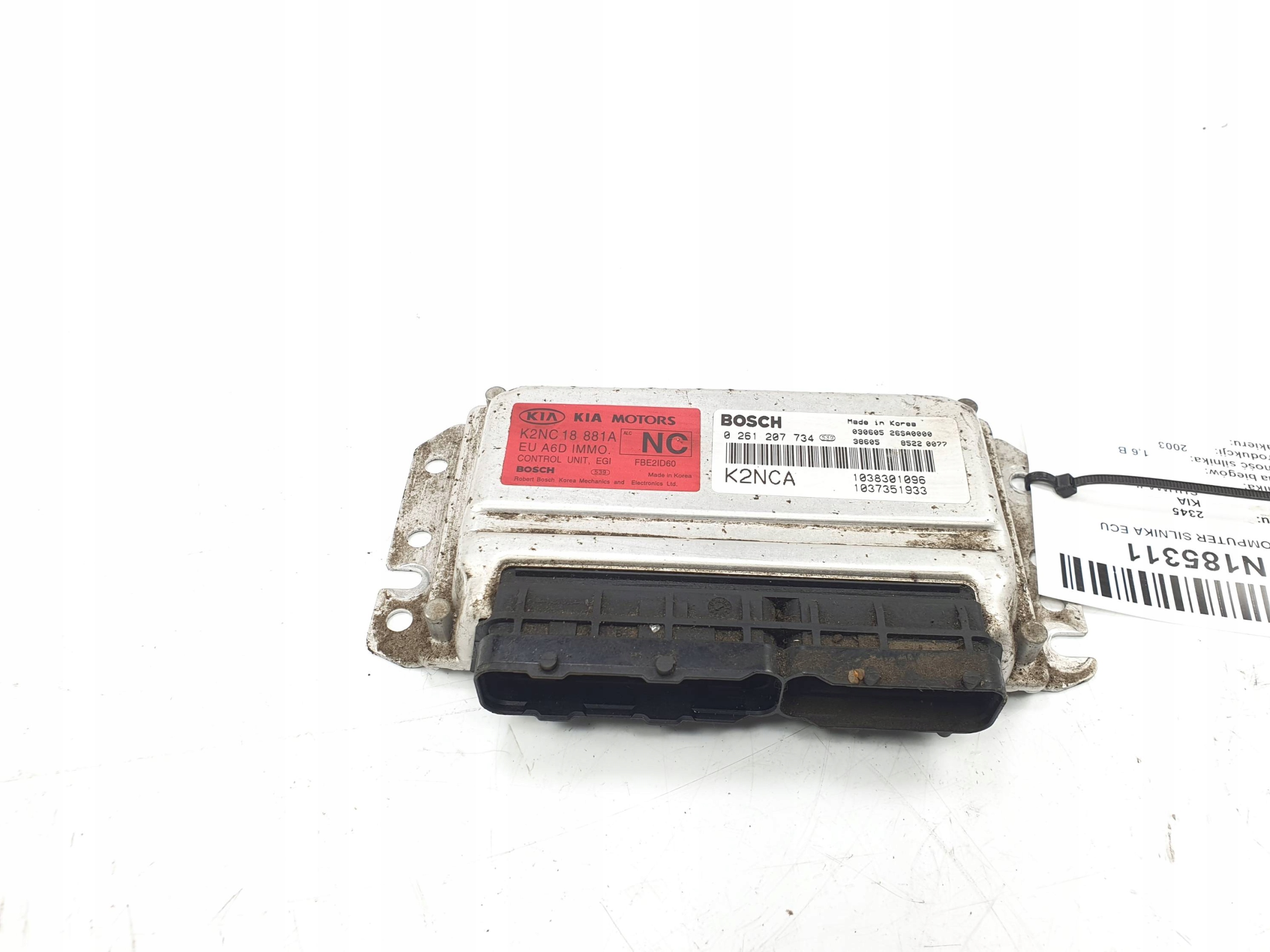 computer Motore ECU K2NC 18 881A KIA SHUMA II