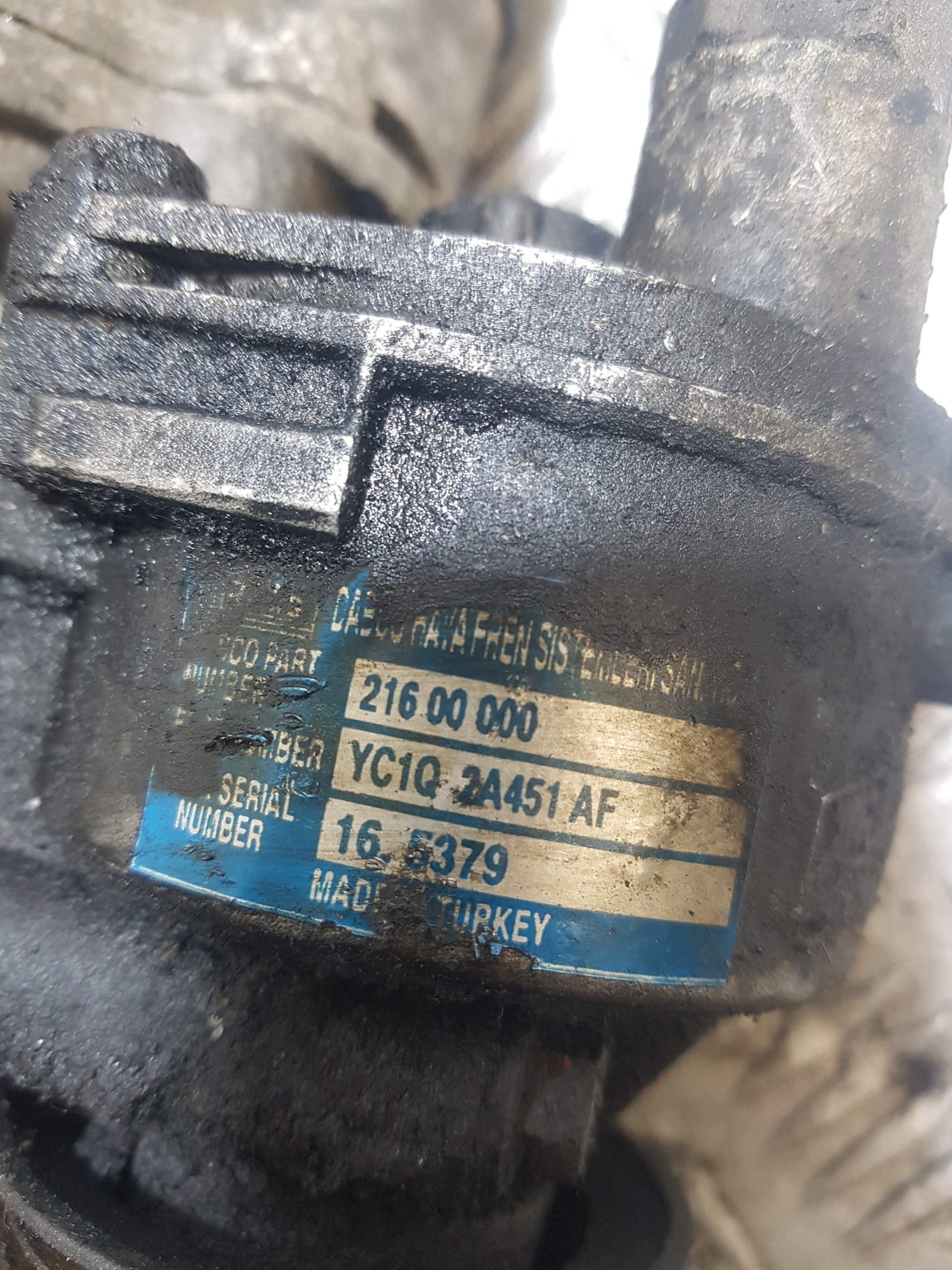 water pump FORD TRANSIT MK 6 YC1Q2A451AF