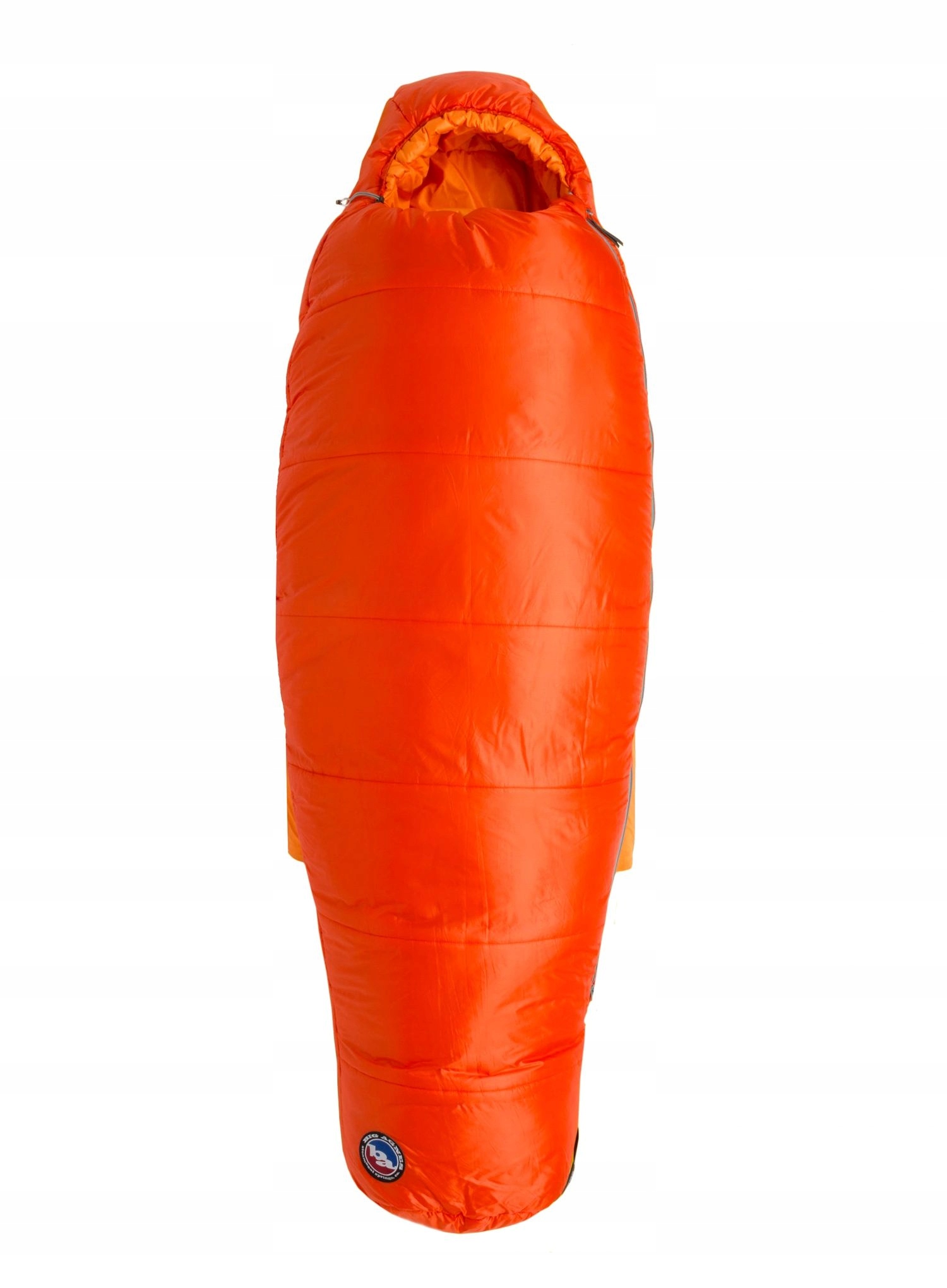 Dětský spací pytel Big Agnes Wolverine 20 (152 cm) cherry tomato/tangelo